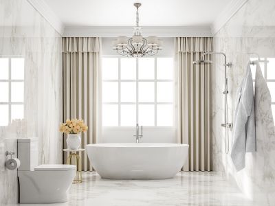 Luxurious Freestanding Bathtub